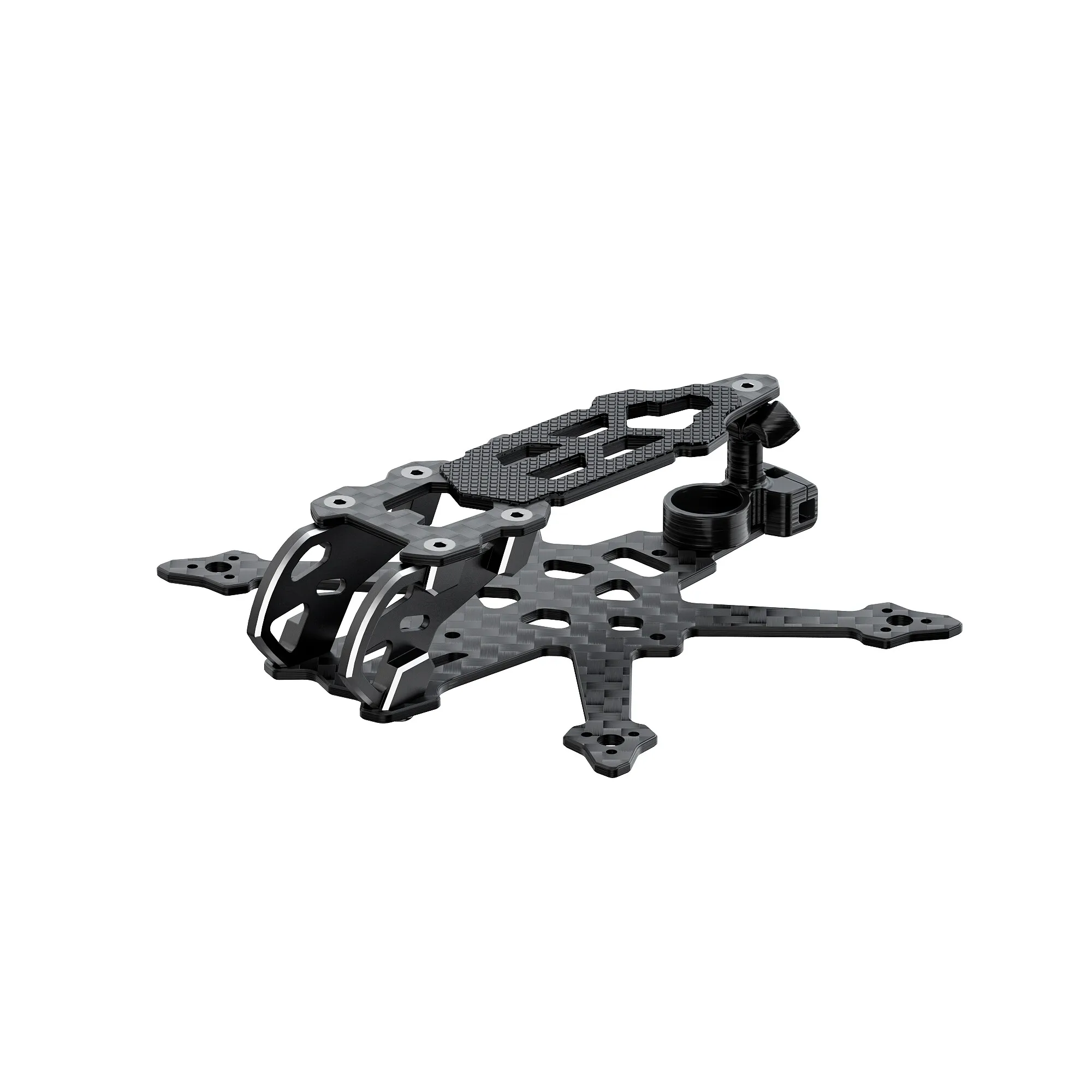 GEPRC TC18 Micro FPV Frame – Compact Portable Cinewhoop Drone Kit for Indoor/Outdoor Shooting (Carbon Fiber)