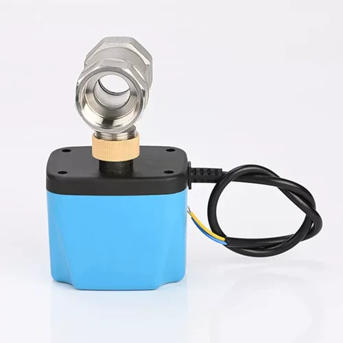 Imagen 2 del producto AC220V DC12V-24V Válvula de bola de acero inoxidable con rosca eléctrica Actuador de válvula de agua solenoide de 3 cables de 2 controles, DN15/20/25/32/40/50