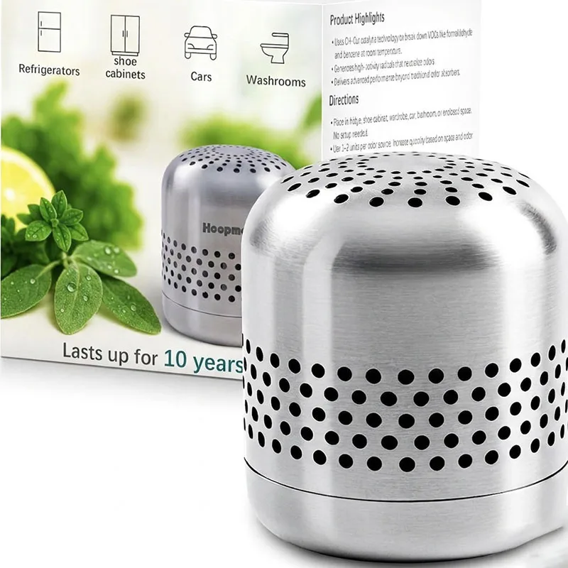 Refrigerator Airs Freshener Box 24-Hour Odor Neutralization Smell Absorber Extends Food Freshness Prevents Taint Purifying