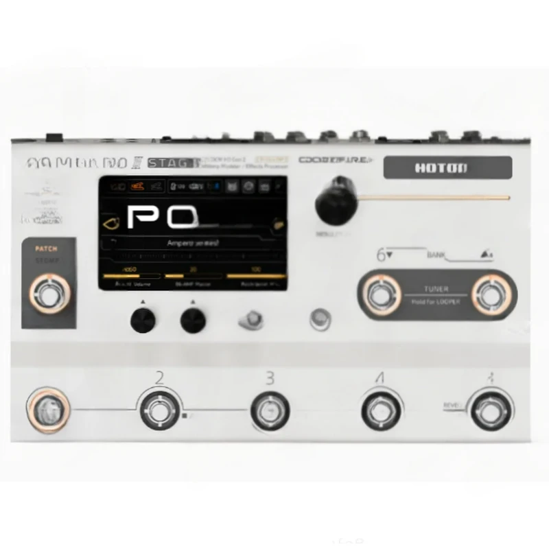 2 Stage Type Amp Modeler / Effects Processor, Iconic Tri-Core DSP Platform