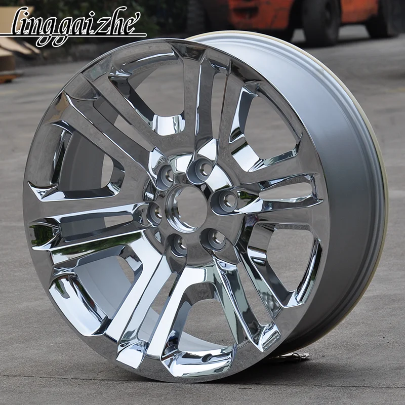 22*9 Chrome Wheels 6-139.7 for GMC YUKON SIERRA CANYON Chevrolet Silverado 1500 Pickup Colorado Chevrolet Silverado Tahoe Suburb