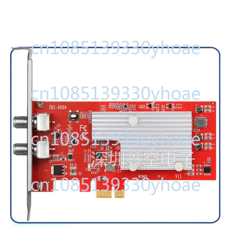 

Receiving Card DVB-C 4-Way Wired QAM TV RF Output Computer Data Network Broadcast Card