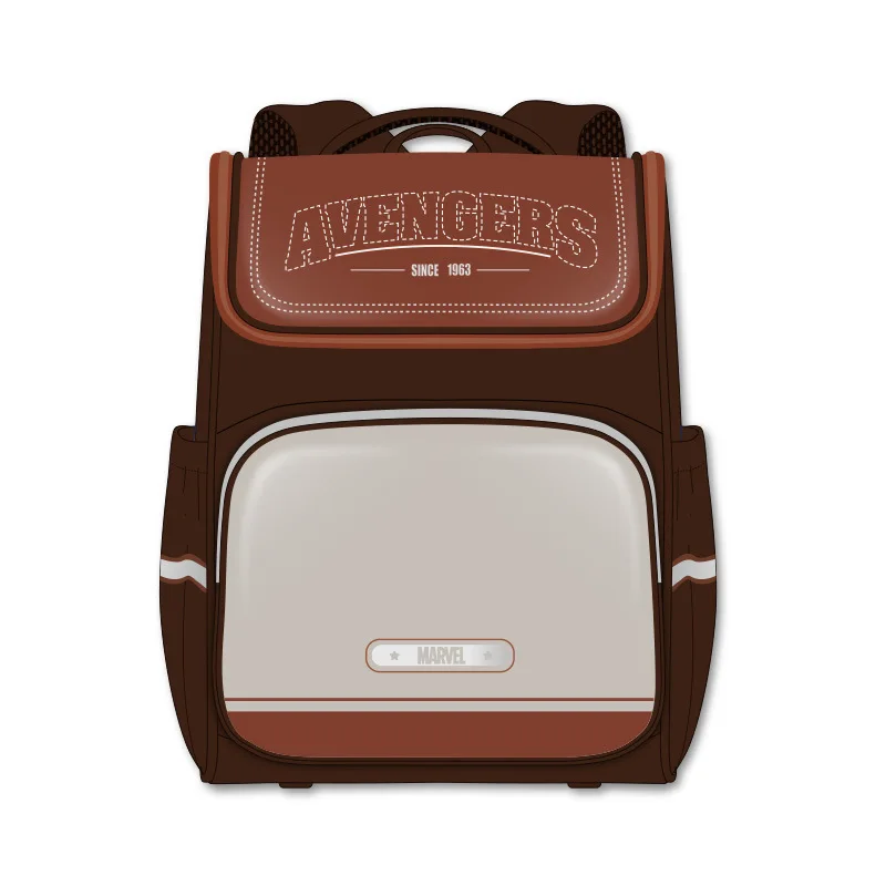 Disney New Orthopedic School Bag Boy Girl Grade 1-3 Primary Student Shoulder Backpack Large Capacity Light Kids Gifts Mochilas