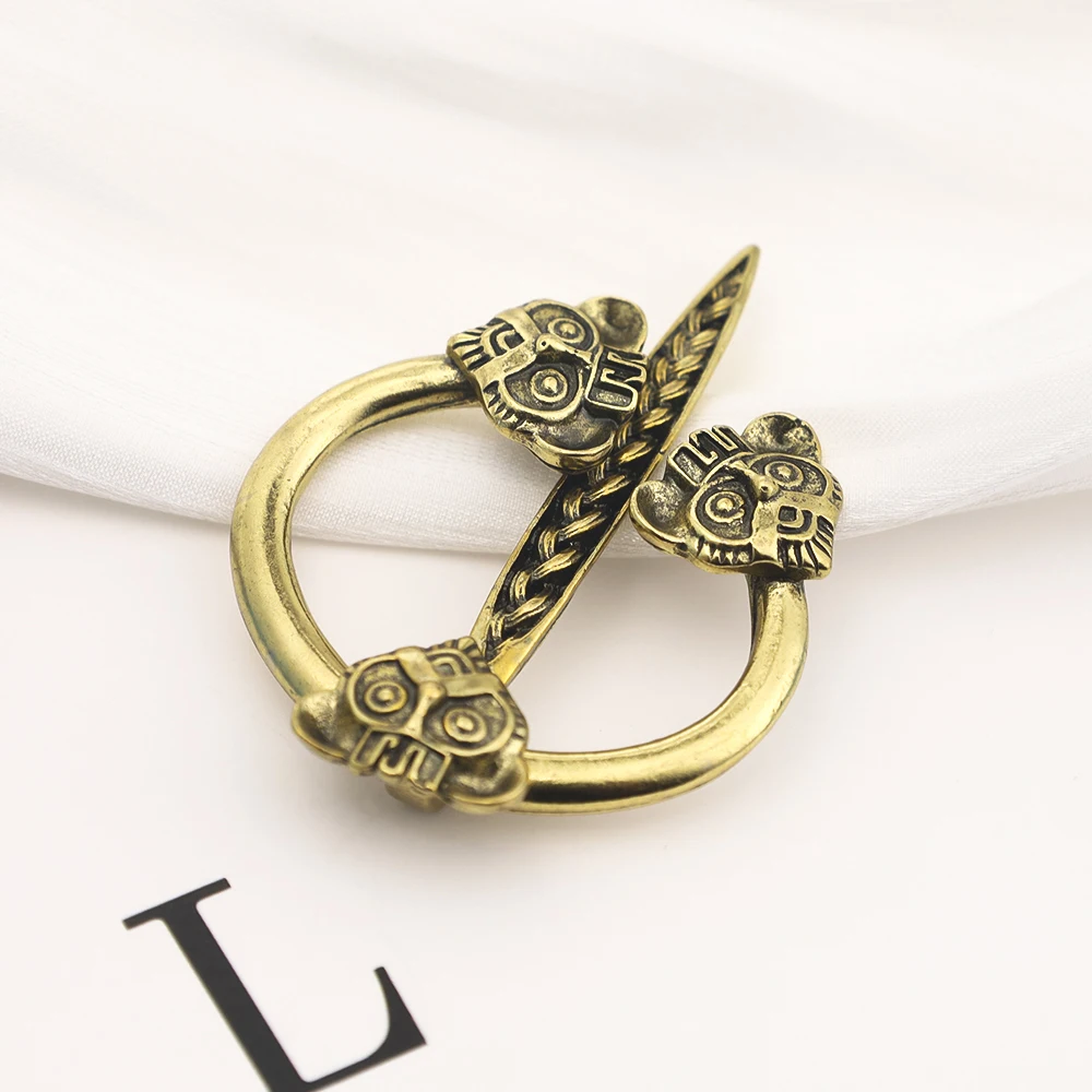 Vintage viking tema broche pinos estéticos liga de metal elemento odin cachecol pinos acessórios jóias presente para amigos uso diário pr
