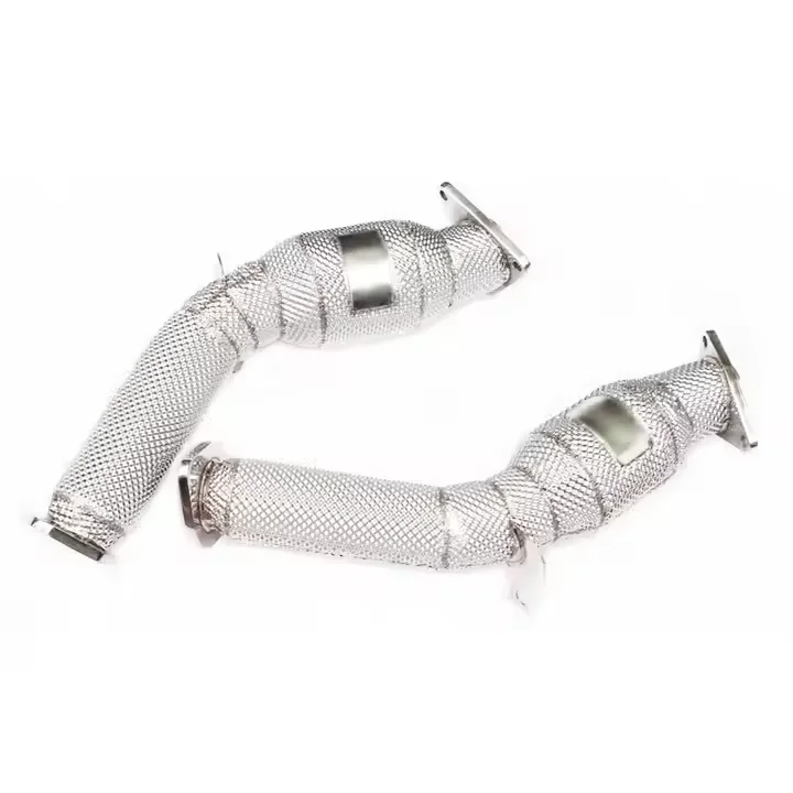 

OEM Straight Downpipe For INFINITI G37 2.5L 3.5L 3.7L 2010+ Stainless Steel Exhaust Pipes Automotive Exhaust With Heat Shield