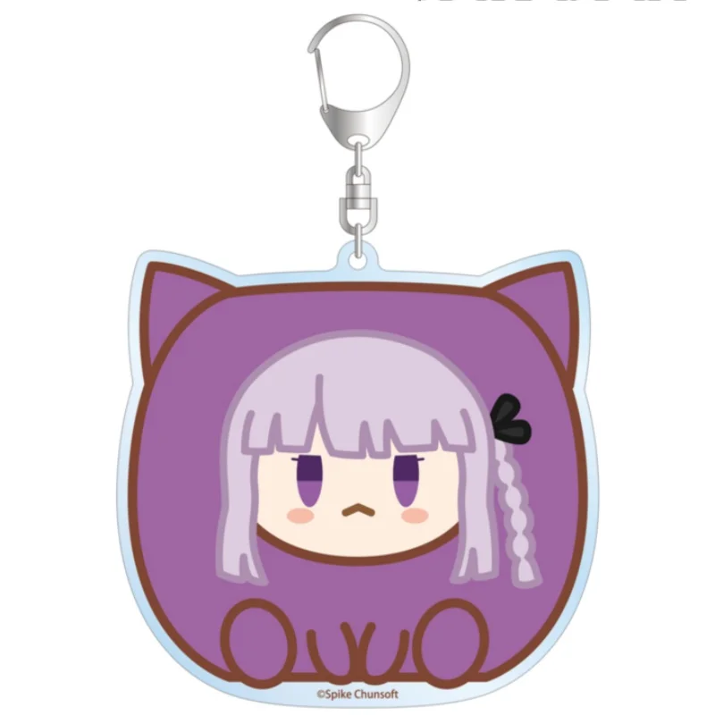 Danganronpa Popular Cartoon Figure Acrylic Keychain Vivid Color Print Bag Pendant Portable Accessory Collectible Surprise Gift