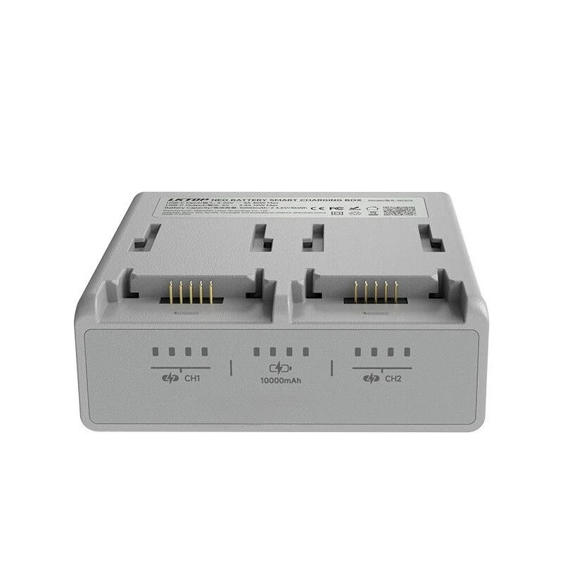 

Neo drone battery charger, outdoor power bank dual electric charging case