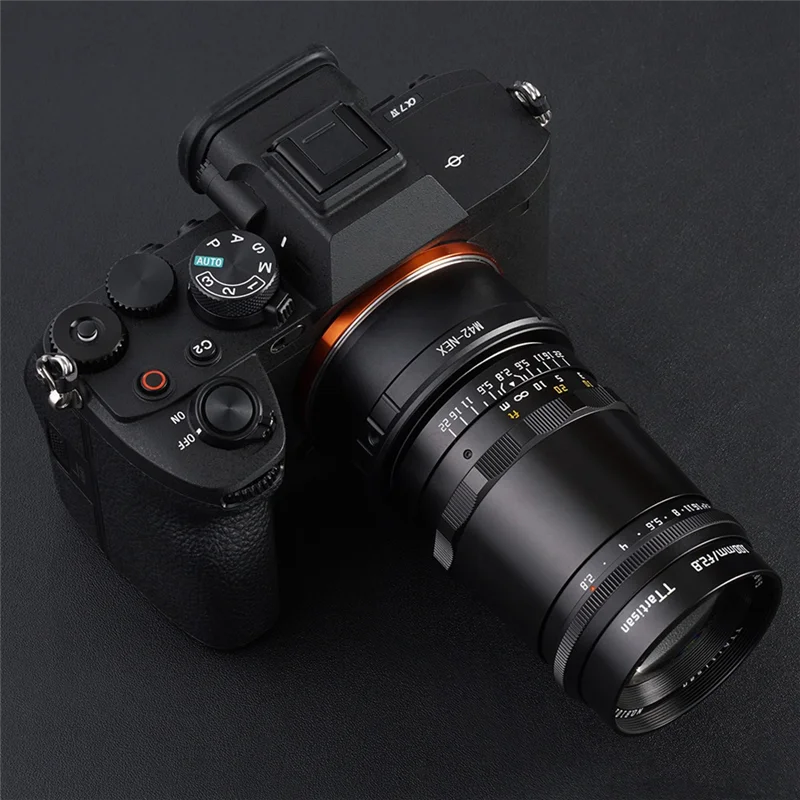 【Flash-Sale!】Full-Frame Seifenblase Bokeh Kameraobjektiv Ttartisan 100 mm F2.8 Vollformat Seifenblase Bokeh Kameraobjektiv für M