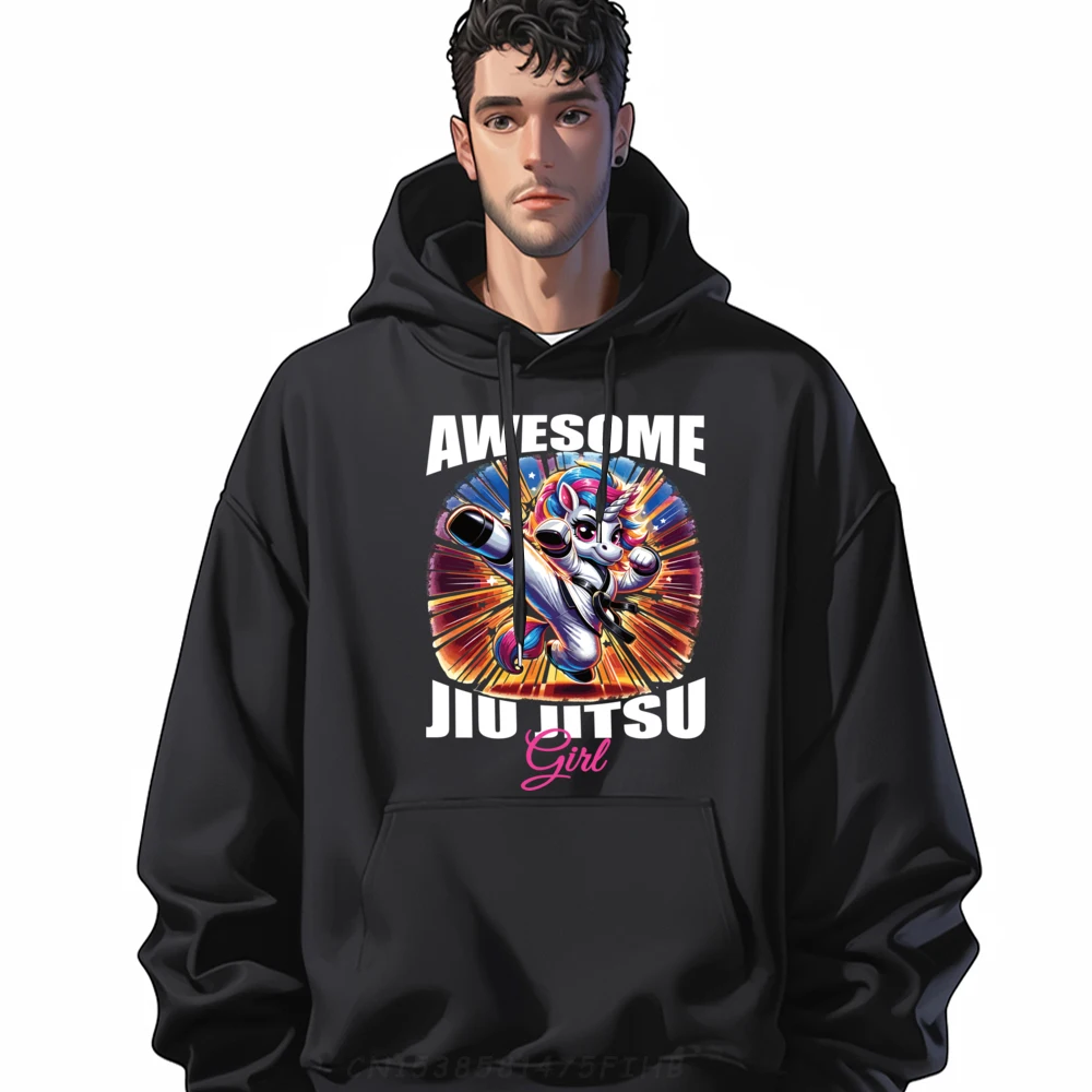 

Awesome Jiu Jitsu For Jiu Round Collar Hoodies Christmas Hoodies Long Sleeve Newest Outdoor Hoodies Printed Men