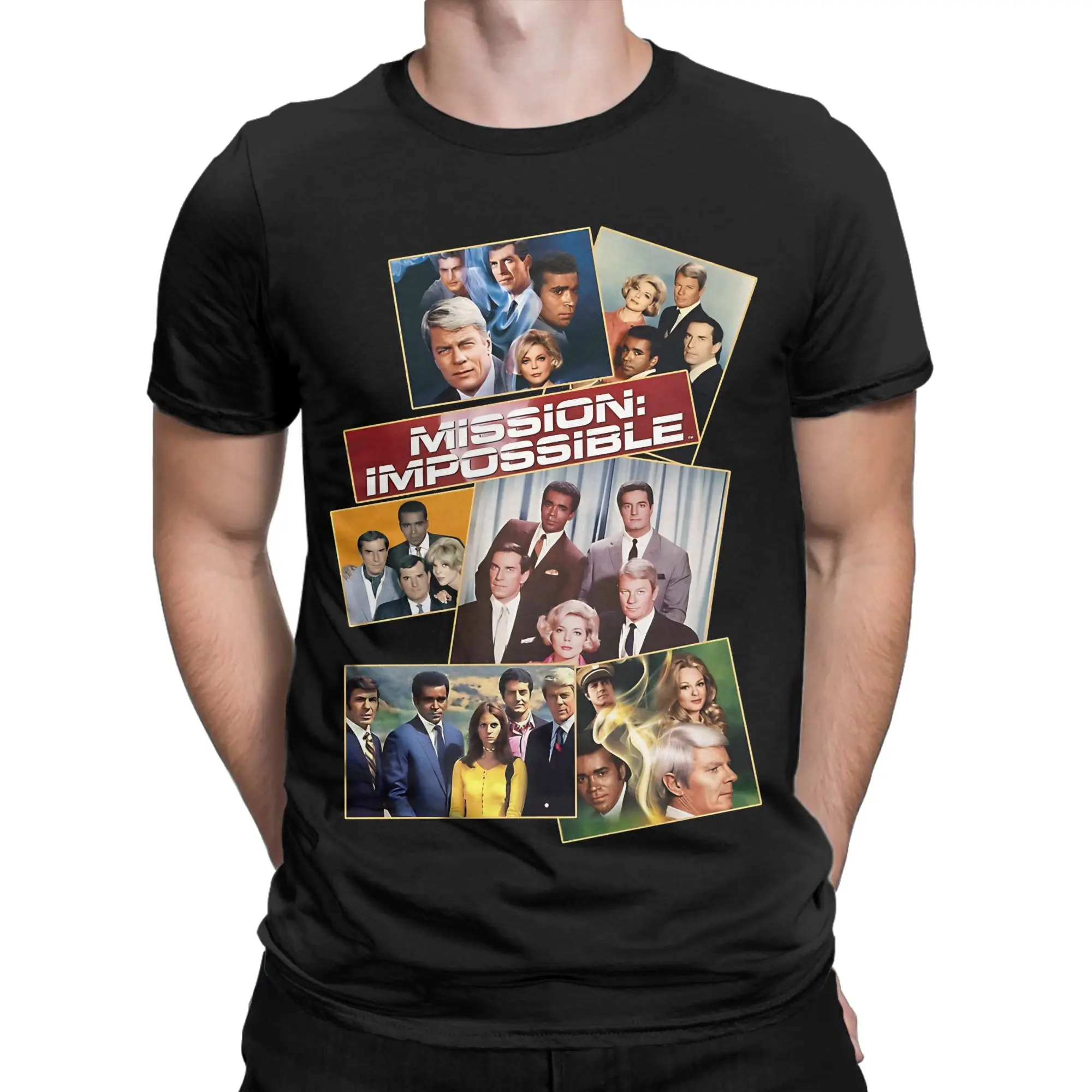 The Rookie Mission Impossible T-Shirt Men Women  Hipster Pure Cotton Tee Shirt Crewneck Short Sleeve T Shirt 4XL 5XL 6XL Clothes
