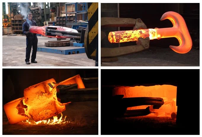 2 طن 30 60 100 طن رافعة متعددة الرافعة هوك مزلاج السلامة / خطاف رامشورن المصنعين