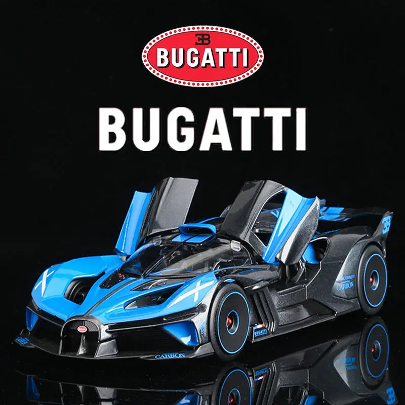 

Оригинальные коллекционные модели автомобилей Maisto: Bugatti Bolide Meteor, литая модель из сплава, имитационная игрушка, гоночный спортивный автомобиль