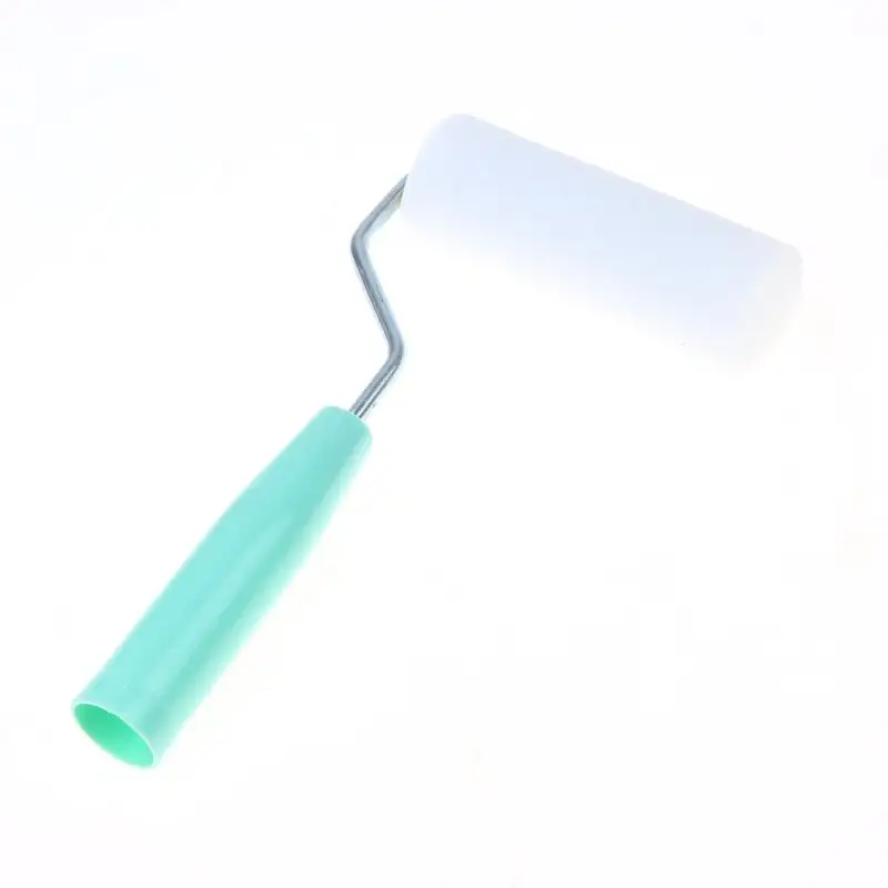 Langlebige Schaumstoff-Farbrollerhüllen, Mini-weiße Schwammroller für Kunstmalerei, Dekoration, Reinigung, DIY-Werkzeuge – Detail 19