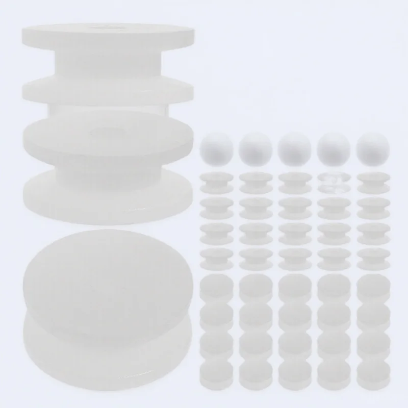 

100Pcs Belt Pulley Plastic Groove 2mm Shaft Durable Mini Gear for Rc Car Helicopter DIY Parts Pulley Wheel Plastic Gear