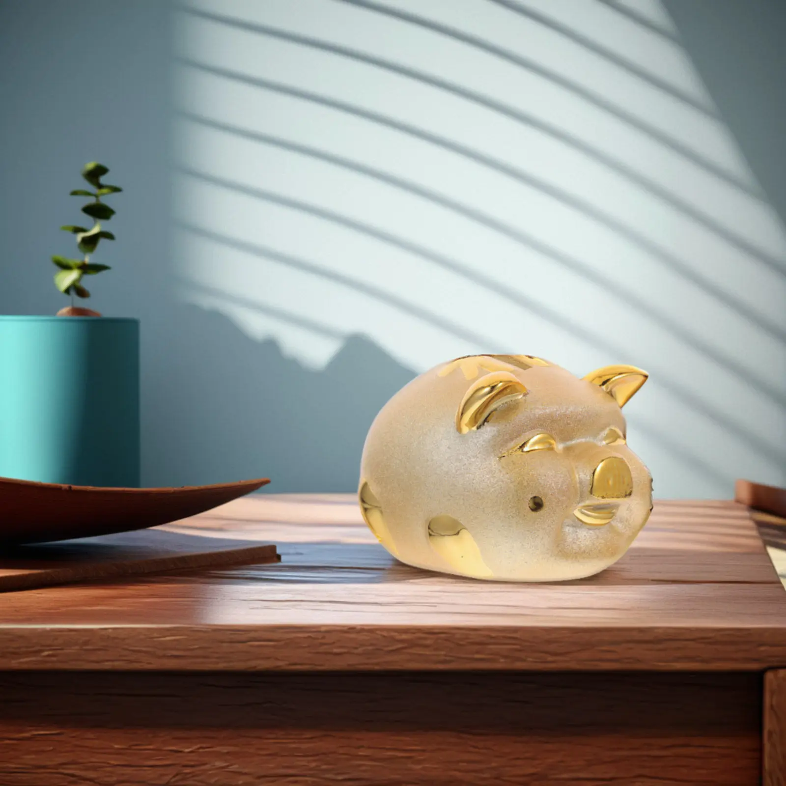 

Creative Pig-Shaped Money Bank for Kids Large Ceramic Coin Jar Fun Saving Pot for Boys Girls Educational Gift Idea