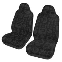 Marios Universal Car Seat Cover Auto Interior Women Front Rear Flocking Cloth Cushion Polyester Fishing