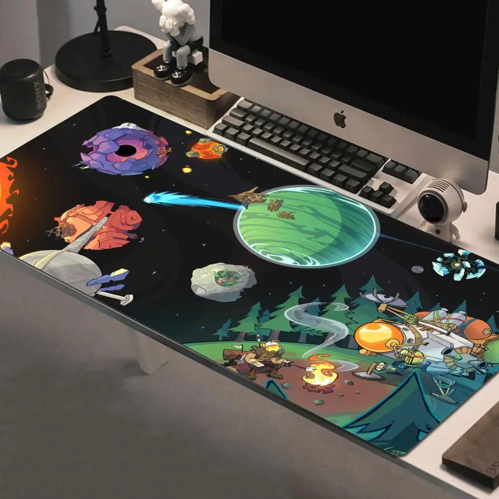 

Adventure Gamer Outer Wilds Mechanical Keyboard Non-slip Mat Deskmat Computer Tables Office Soft Mouse Pad