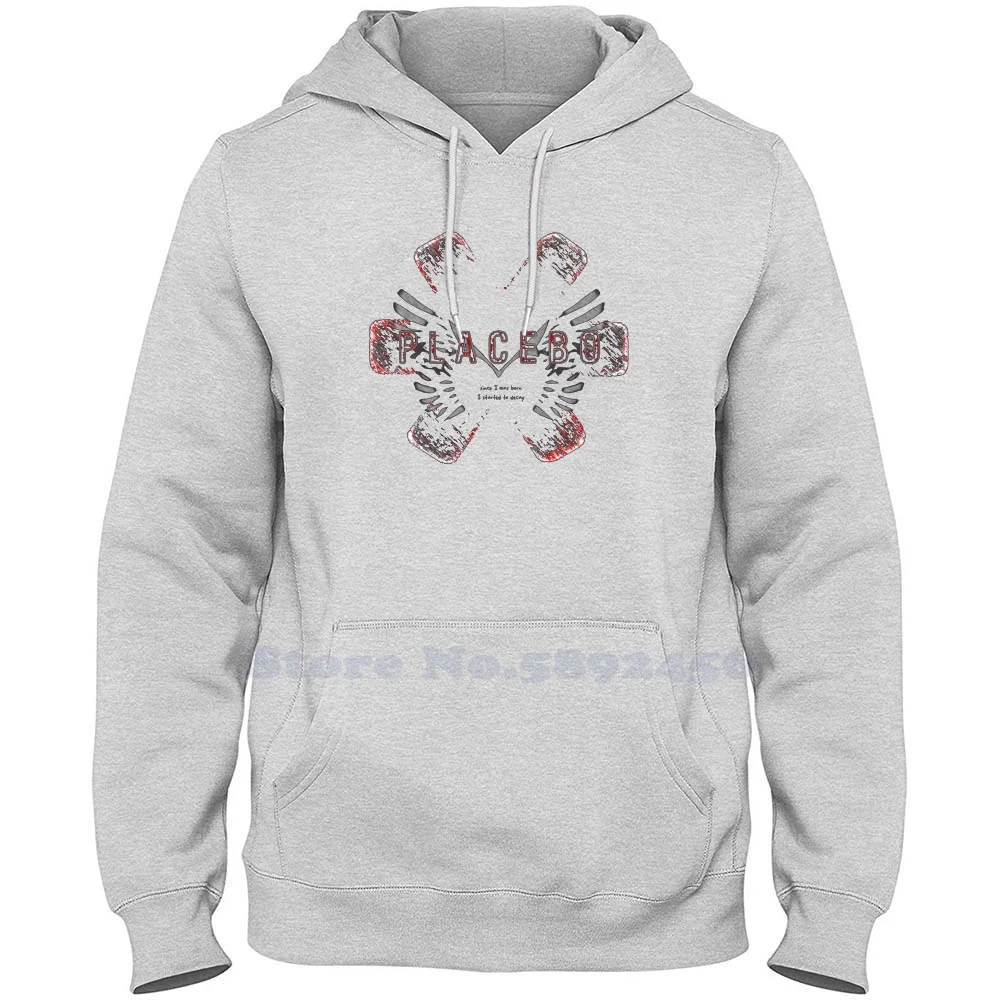 Placebo Band Fashion 100% cotton Hoodies High-Quality Sweatshirt