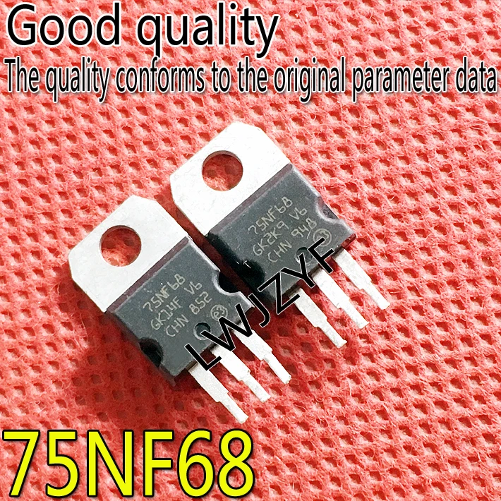 (1Pieces) New  original large chip 75NF68 STP75NF68 75NF68   MOSFET Fast shipping