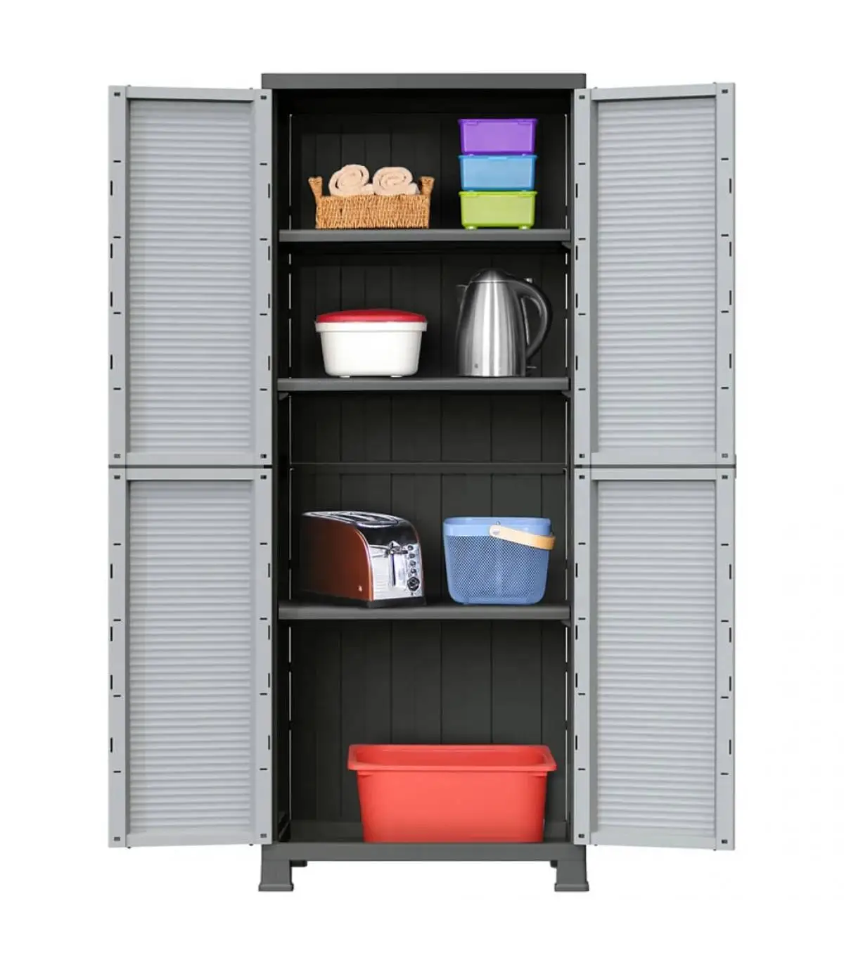 Lockers and storage cabinets plastic cabinet 68x39x171,5 cm