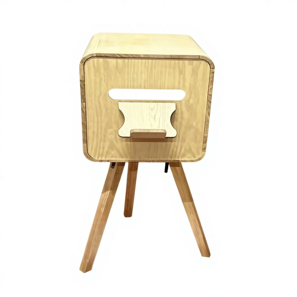 Wooden printer holder, suitable for photo booth self-printing, custom stable printer holder