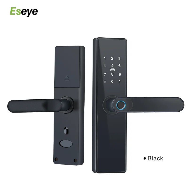 Groothandel Hoge Kwaliteit Hot Selling Smart Rfid Kaart Home Deur Lock Elektrische Smart Lock Turkije Vingerafdruk Lock