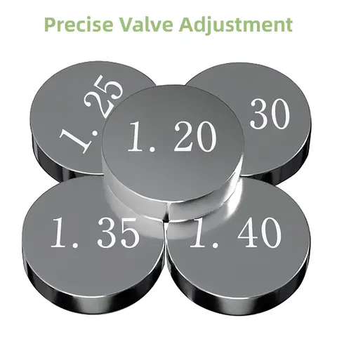141pcs Motorcycle Engine Parts Adjustable Valve Shim 7.48mm Complete Kit For Honda For Suzuki For Yamaha For Kawasaki