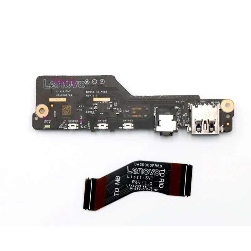 

New For Lenovo Yoga 900-13ISK USB Audio board Power button BYG40 with Cable NS-A412 5C50K48444