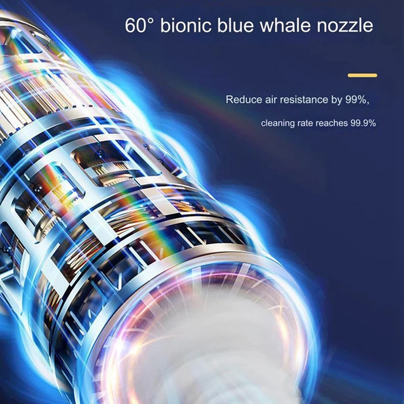 A16F-New Wireless Handheld Car Mini Vacuum Cleaner, Rechargeable High Power Cordless Vacuum Cleaner For Home