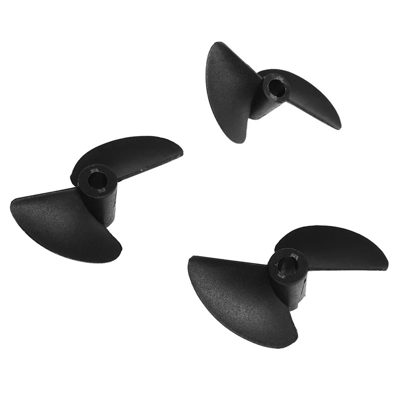 1PC RC Boat Model Two-blades Propeller CW Nylon Paddle P40 Boat Shaft Boat Shaft Propelle Diameter 27/30/32/35/38/40/45/47mm