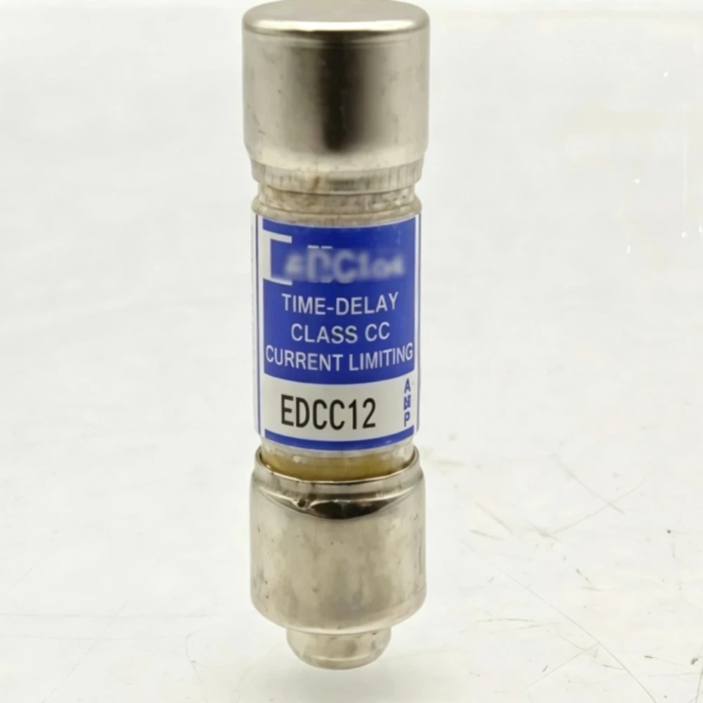 10PCS OEM EDCC‑12 Time‑Delay Fuse 12A 600VAC Class CC Current‑Limiting Fuse