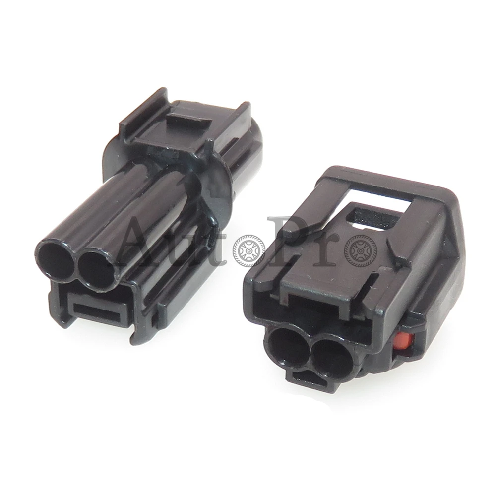 1 Set 2 hole 6181-6851 6189-7408 AC Assembly Automobile Fog Lamp Wire Cable Sockets Car Plastic Housing Connector For Honda