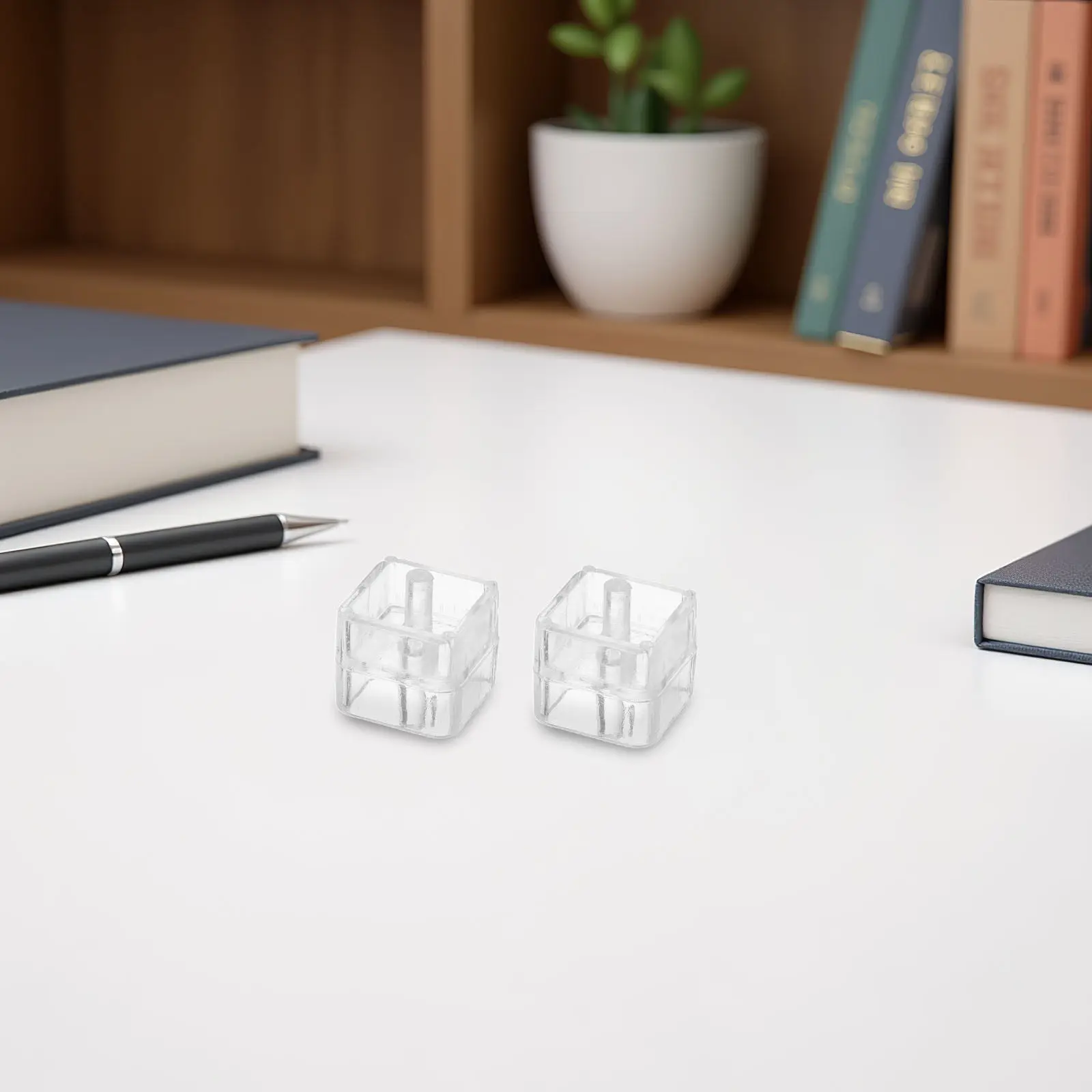 

10 шт. пластиковых сменных вставок для диспенсера ленты, гладкий шпиндель-адаптер для офисного настольного держателя ленты, аксессуар для заправки