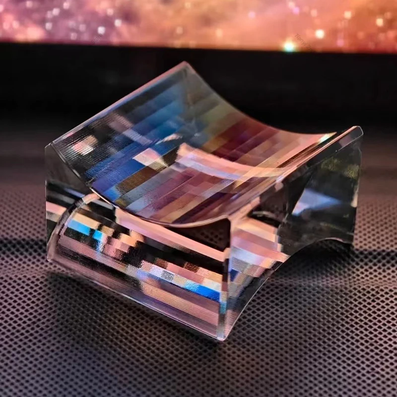 Crystal Pixel Stone Landscape Photo Clock In Art Student Pixel Filter Creative Gift Niche Advanced Decoration Crafts - TIANYI — zdjęcie 4