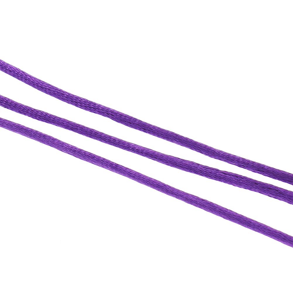 100m 2mm Nylon Cord Thread Chinese Knot Macrame Cord Plastic String Strap DIY Rope Beads Necklace European Bracelet  Making