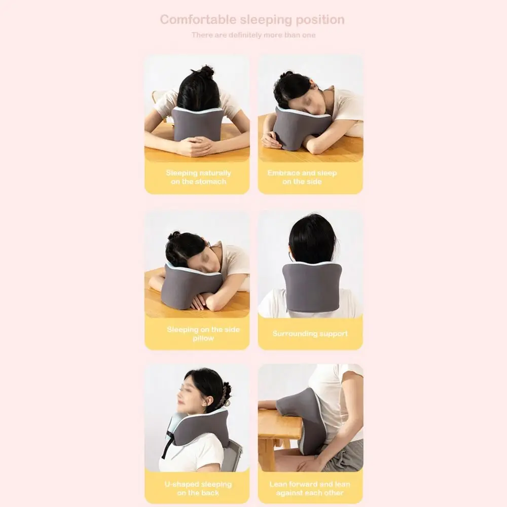 

Neck Protect Travel Pillow Cushion Without Carry Bag Ear Cervical Healthcare Neck Cushion Slow Rebound Travel Essentials
