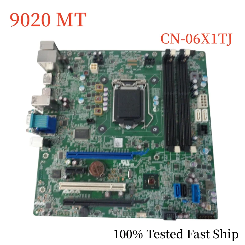 

CN-06X1TJ для материнской платы DELL OptiPlex 9020 MT 06X1TJ 6X1TJ DDR3 Материнская плата 100% протестирована Быстрая доставка