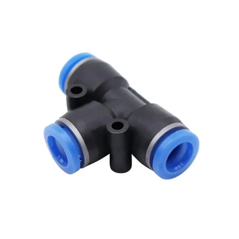 Pneumatic components pneumatic pipe quick coupling T-positive tee connector PE connector