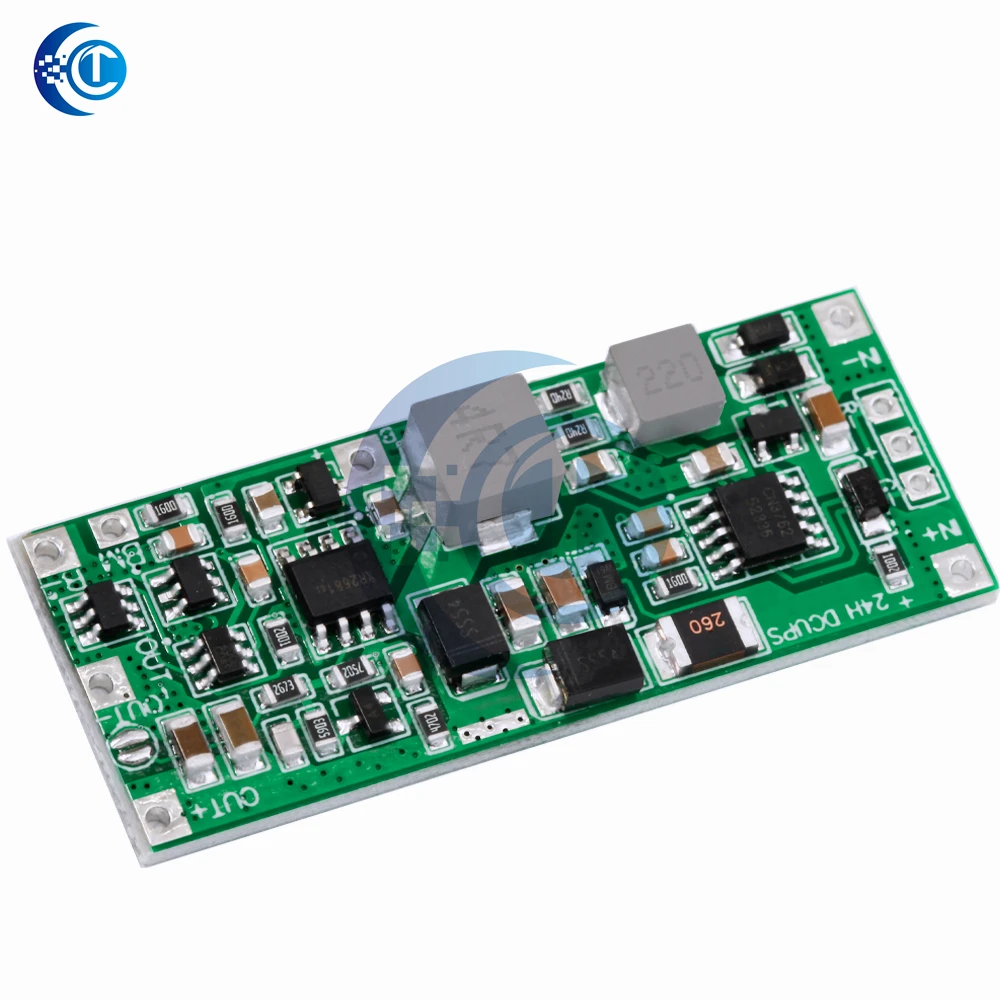 DC 12V/15V 24W 1A UPS Power Supply Module Uninterruptible Power Control Board 2S V4.0CN Charging Step Up Protection Module