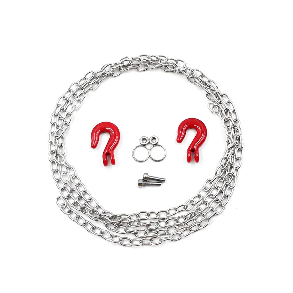 RC Crawler Trailer Chain Built For 1:10 Scale For Axial SCX10 And 1:16 Scale Models Including For WPL