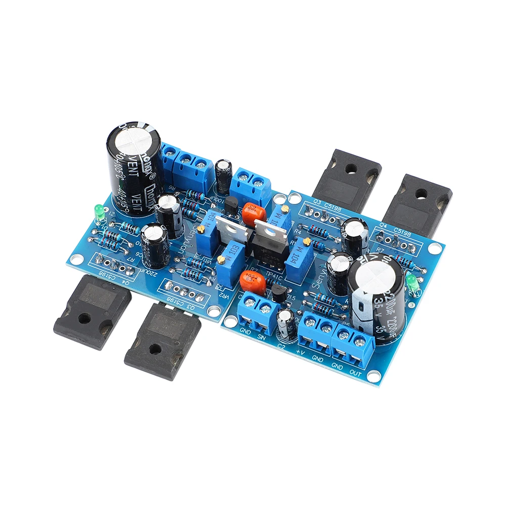 AIYIMA 2Pcs 1969M FET Bile 25W+25W Power Amplifier Board 1969 IRFP448 Tube AMP Board Super 1875 3886 For Home Sound Theater DIY