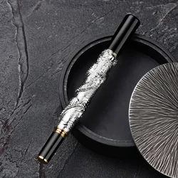 Luxury Jinhao Oriental Dragon Ballpoint Pen 0.7mm Nib Black Ink Pen for Office Business Gift