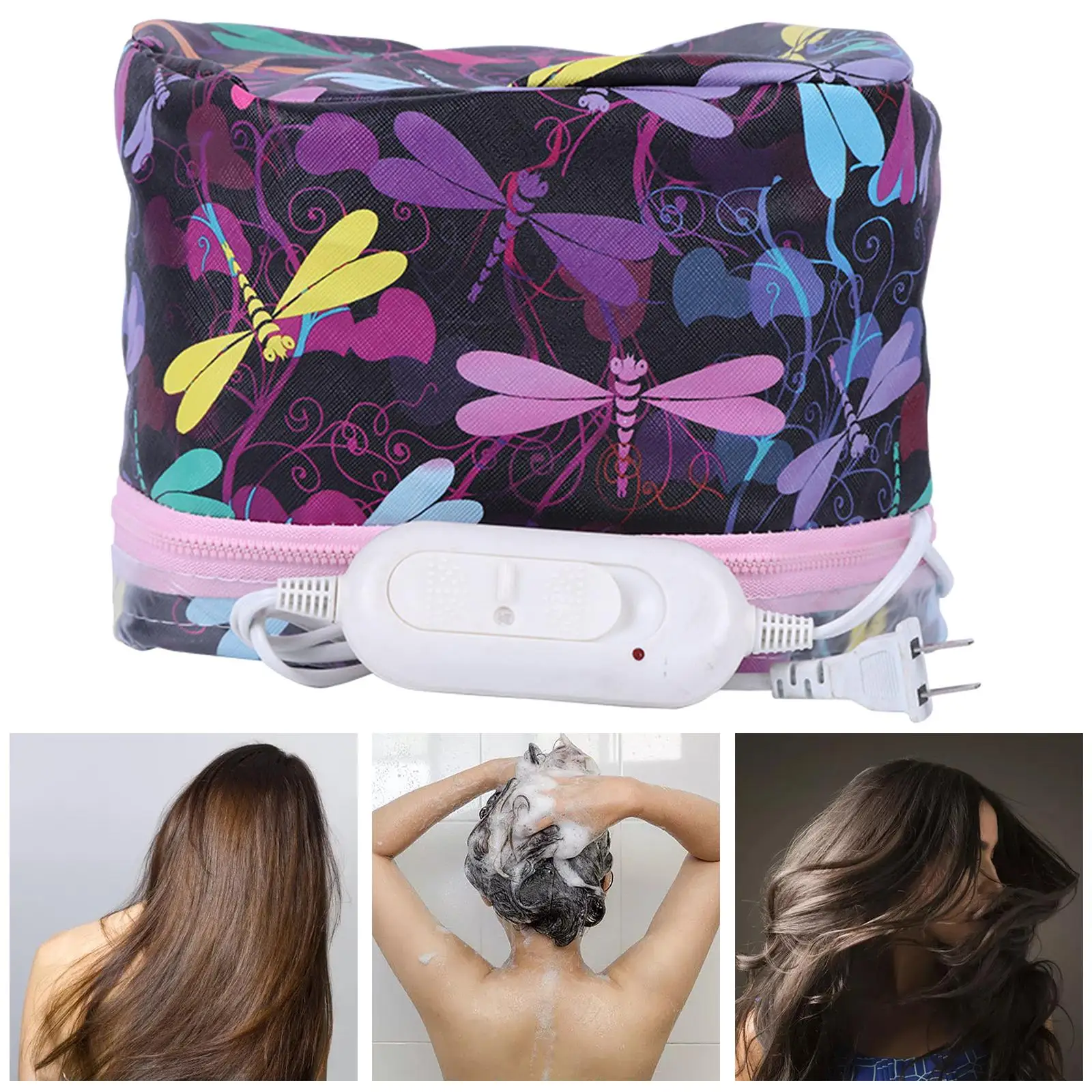 Tragbarer Haar dampfer Hut Styling Schönheit pflegende 220v Haarpflege Salon eu