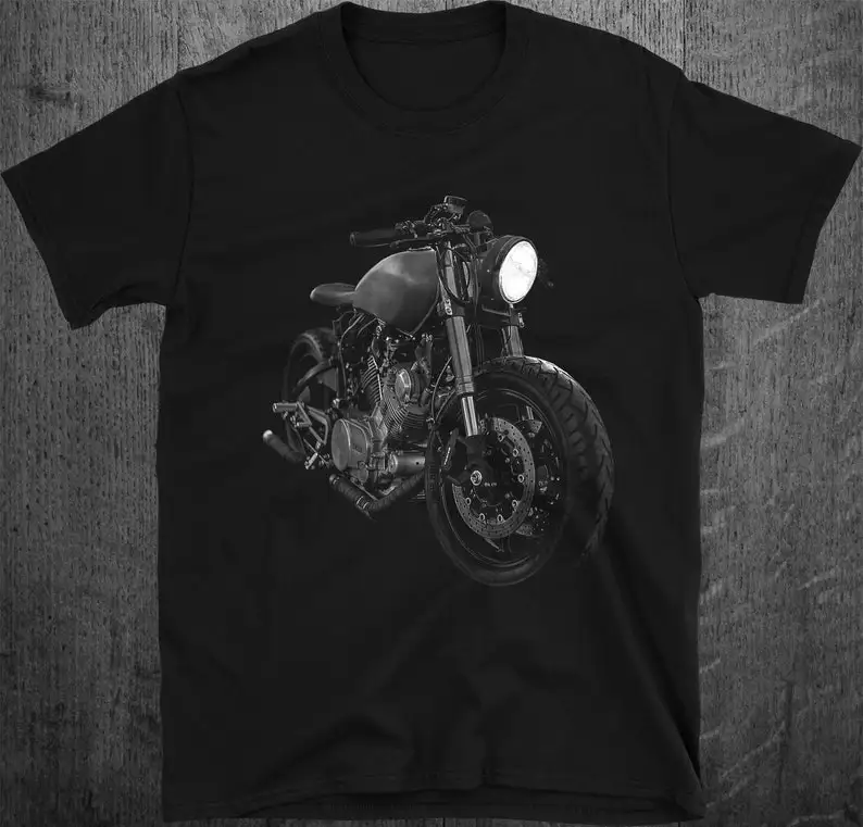 

Classic Retro Virago XV750 Motorcycle T-Shirt 100% Cotton