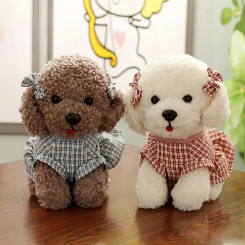 

Doll Pp Cotton Cute Teddy Dog Plush Toy Gifts for Children and Girls Household Multiple Unisex Chinese Style Bedroom Decoration