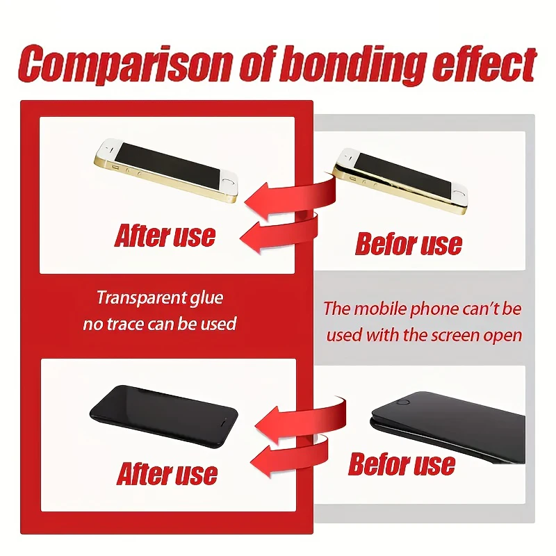 BAOSHUNDA B7000 Mobile Phone Screen High-Strength Waterproof Adhesive, Universal Phone Glass Bonding Agent, 15/25/50/110ml Fast