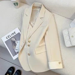 2024 Spring New Casual White Suit Jacket