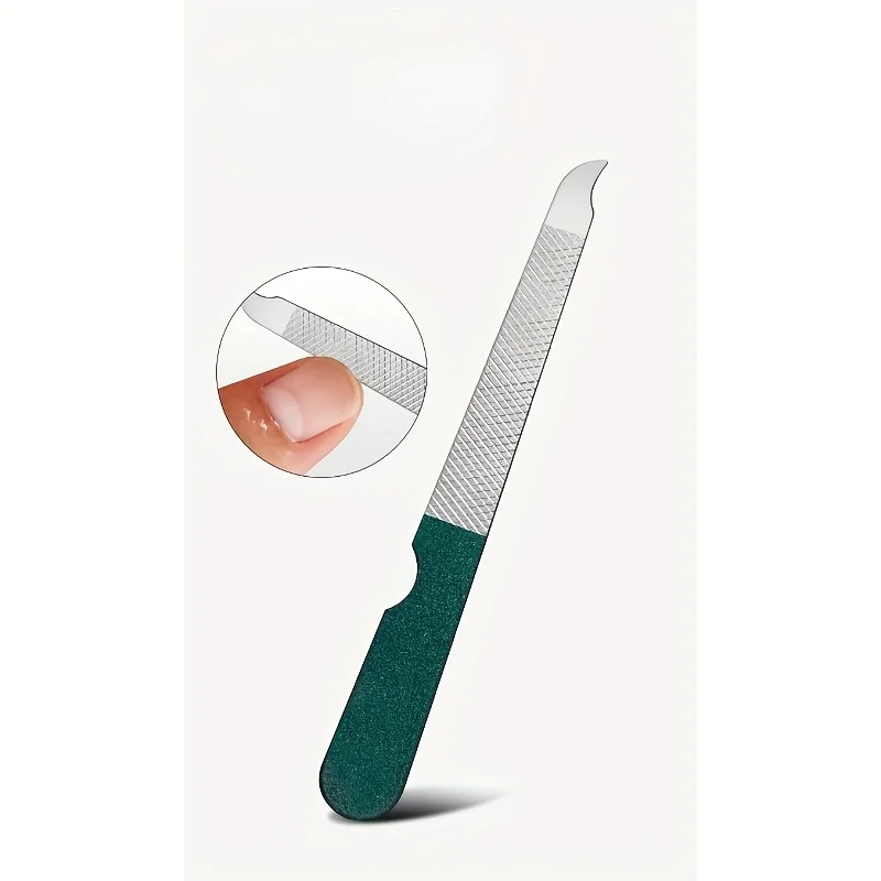 Juego de cuidado de uñas de 6 piezas: tijeras y cortaúñas de alta gama para hombres y mujeres, kit de manicura portátil con bolsa