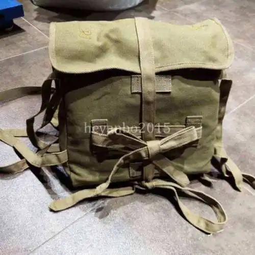 REPRO WORLD WAR II JAPANESE ARMY 1940 BAG BACKPACK SACK JAPAN MILITARY WAR TYPE CANVAS BAG-WW2 military collect Reenactment