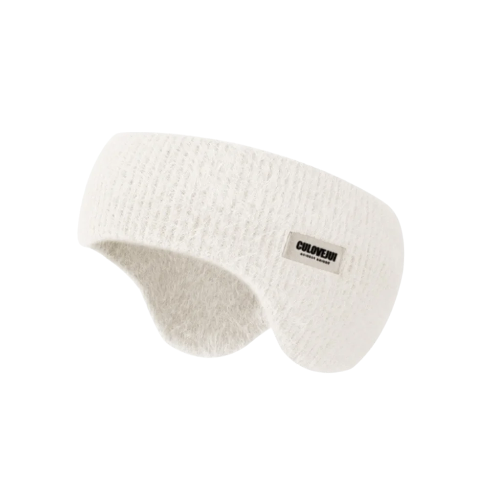 Sport Soft Ear Warmer Headband Windproof Faux Mink Fleece Earmuffs Thermal Thick Knit Ear Covers Outdoor Sports